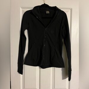 Calia by Carrie underwood black jacket size medium with thumbholes